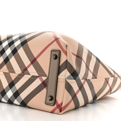 Burberry Supernova Check Stanton Tote Dark Nickel 11 of 15