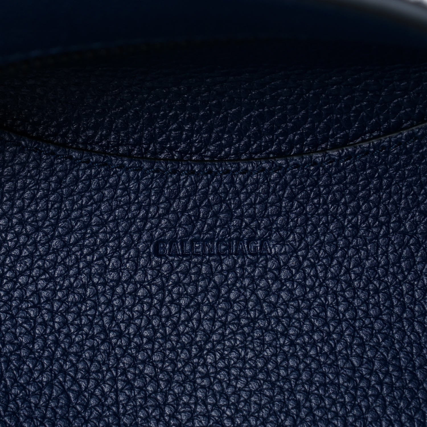 Balenciaga Grained Calfskin Black Hardware Neo Classic City Navy 5 of 13