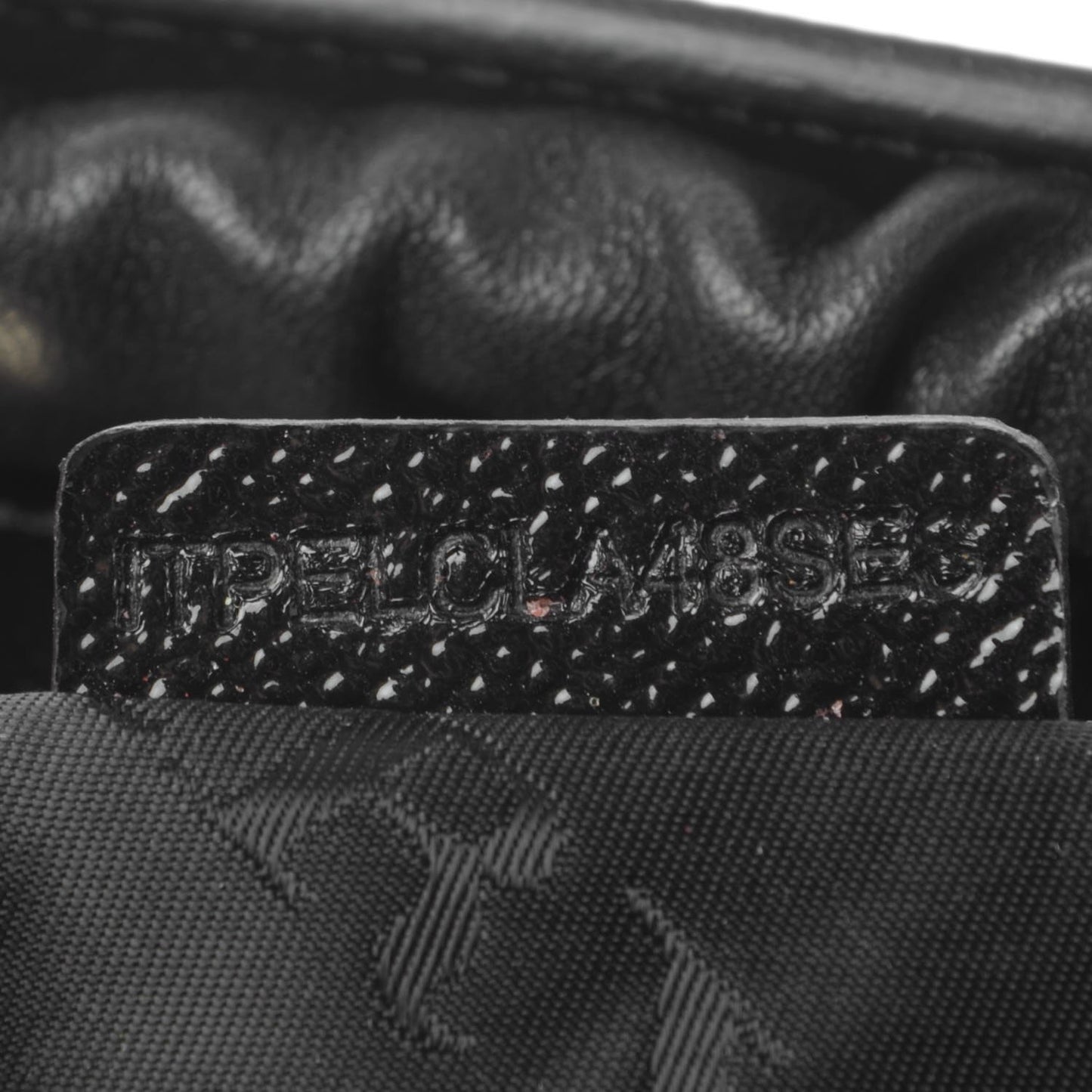 Patent Calfskin Small Dinton Tote Black