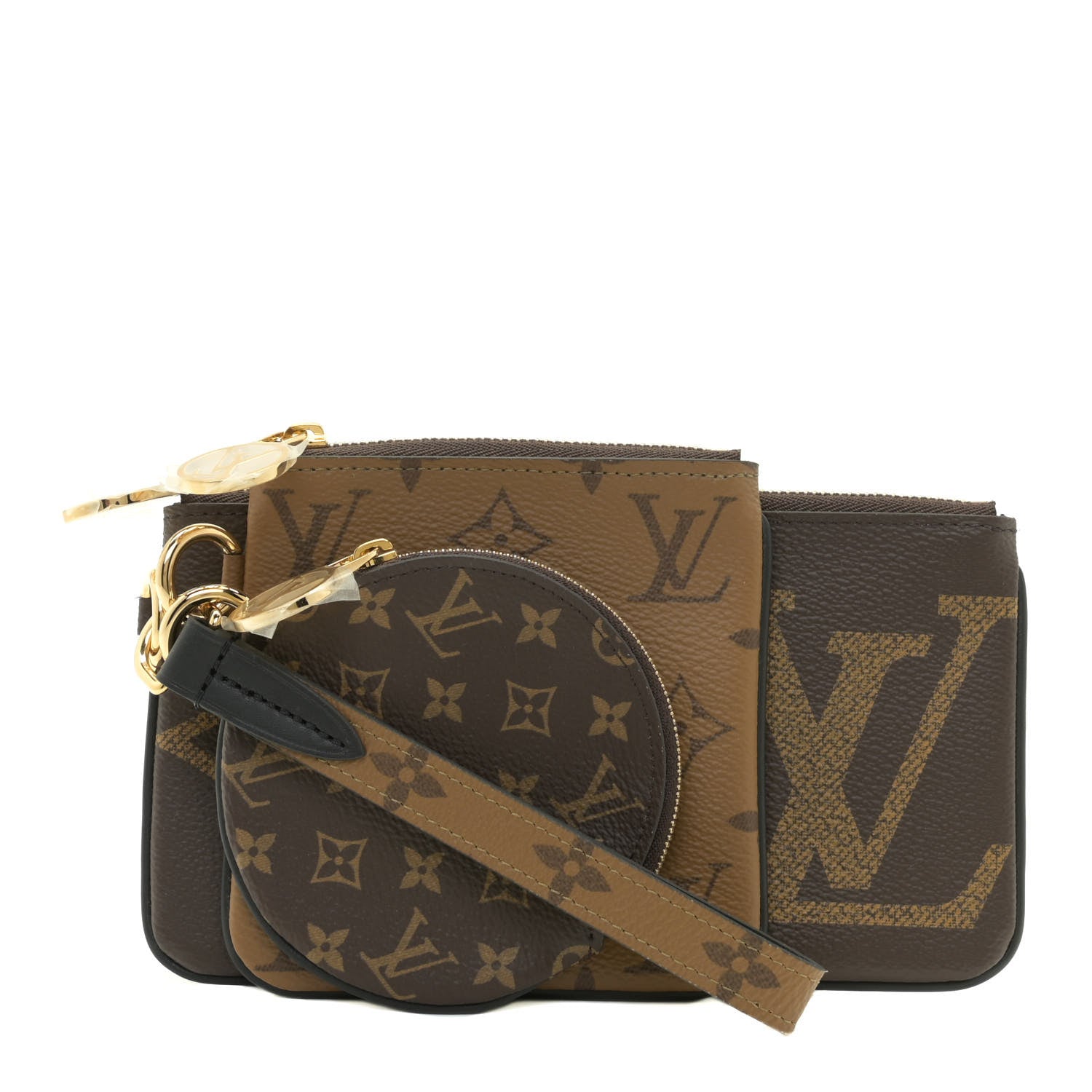 Louis Vuitton Reverse Monogram Giant Trio Pouch 1 of 9