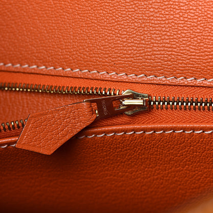 Hermes Epsom Candy Kelly Retourne 35 Jaune D'Or Feu 9 of 33