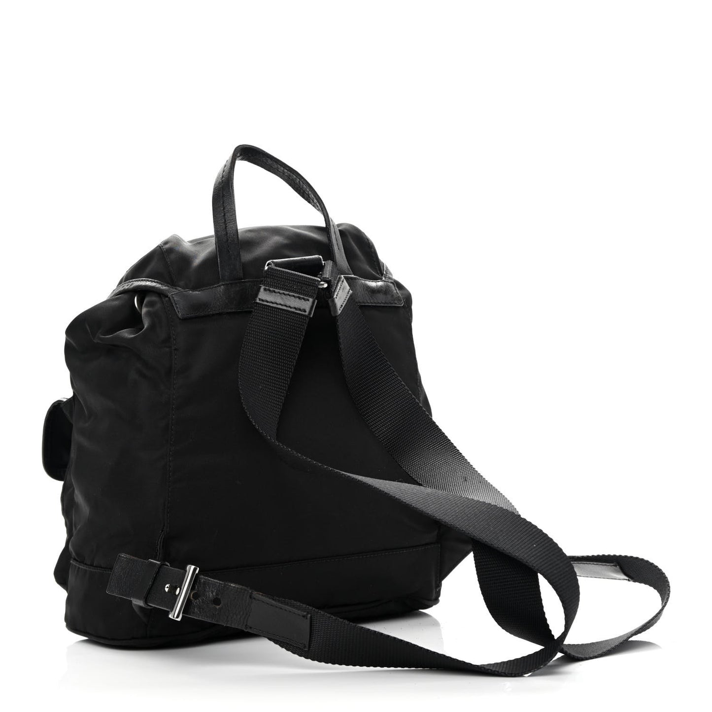 Tessuto Nylon Vela Small Backpack Black