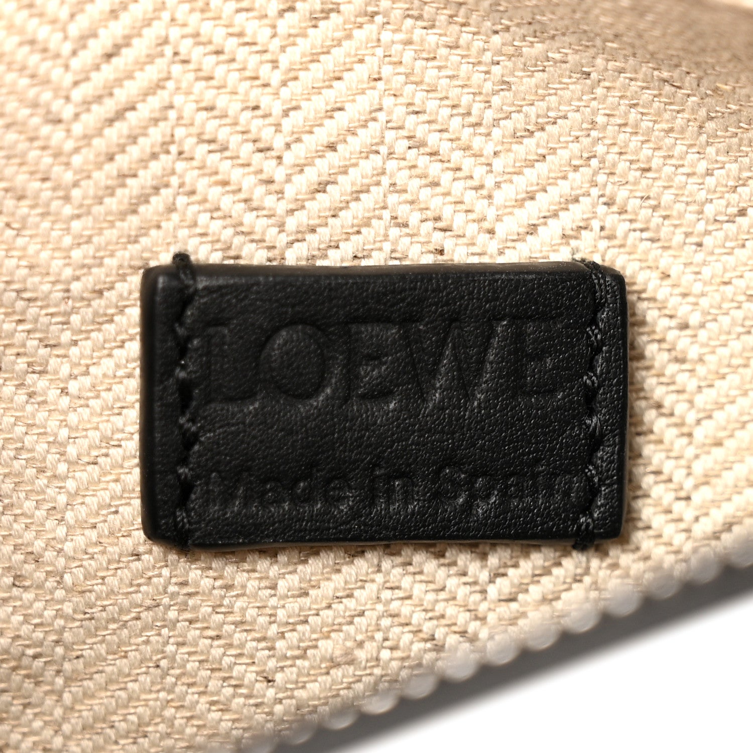 Loewe Calfskin Mini Puzzle Edge Bag Black 6 of 13