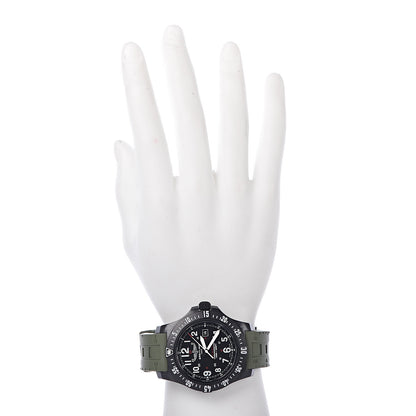Breitling Breitlight Rubber 45mm Colt Skyracer Automatic Watch Green X74320 2 of 8