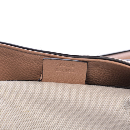 Gucci Pebbled Calfskin Medium Soho Chain Shoulder Bag Camelia 7 of 10