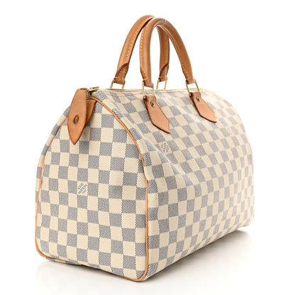 Louis Vuitton Damier Azur Speedy 30 3 of 16