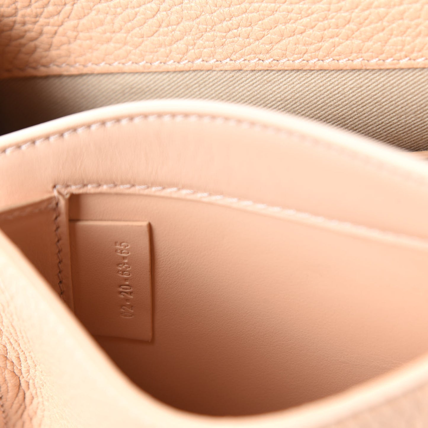 Grained Lambskin Small Tess Bag Delicate Pink