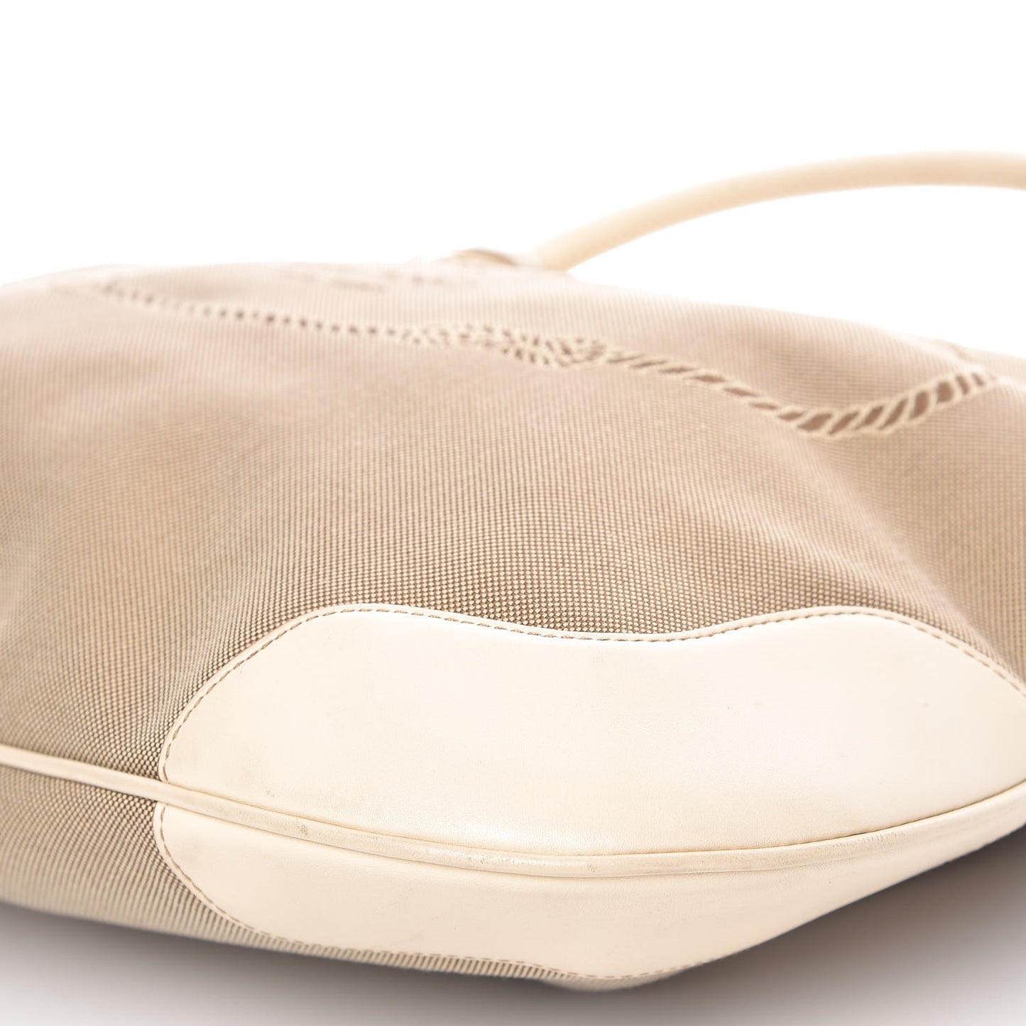 Jacquard Logo Shoulder Bag Corda Cera