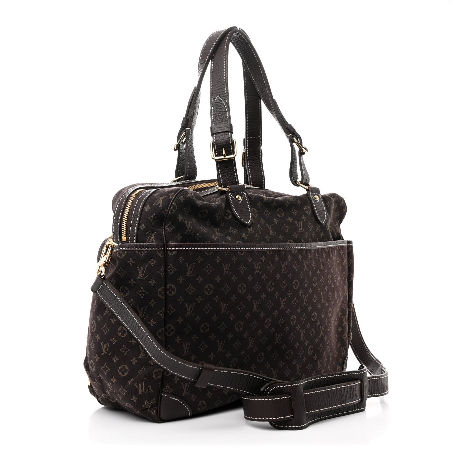 Louis Vuitton Mini Lin Sac a Langer Diaper Bag Ebene Ebene 3 of 15