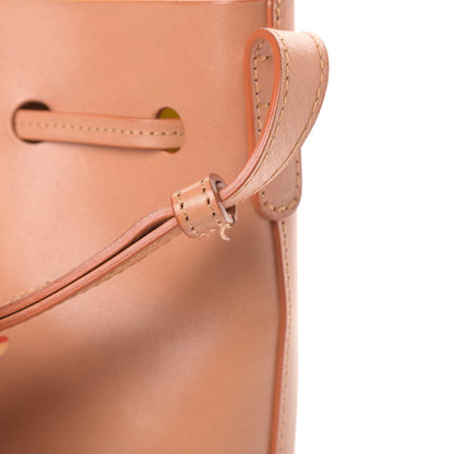Mansur Gavriel Calfskin Mini Bucket Bag Cammello Sun 13 of 14