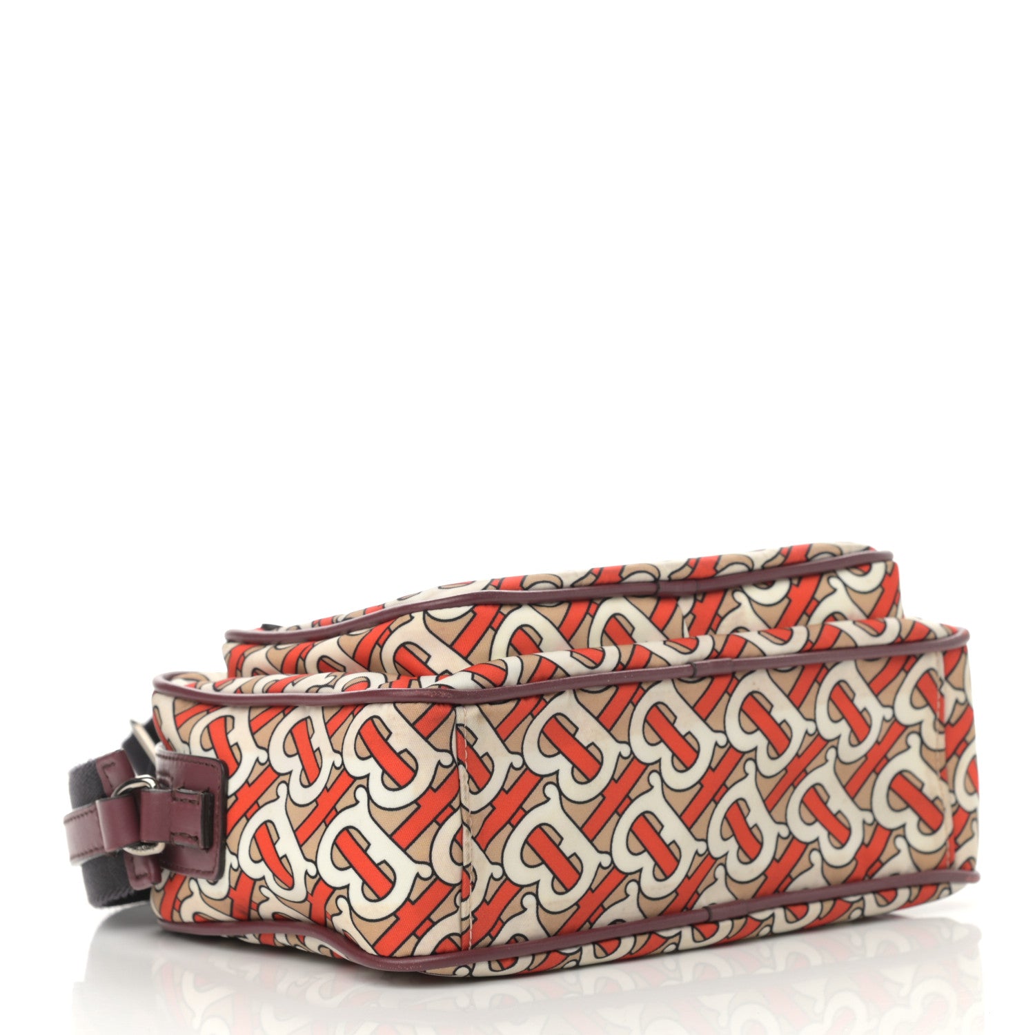 Burberry Nylon Monogram Small Camera Bag Vermillion 3 of 12