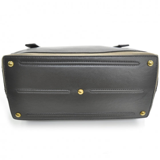 Leather Medium Muse Two Grey