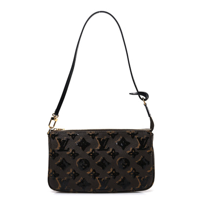 Louis Vuitton Monogram Sequins Pochette Accessories Black 1 of 9