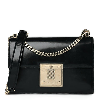 Versace Nappa Large Diamante Flap Black 1 of 9