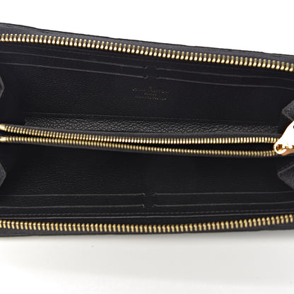 Louis Vuitton Empreinte Clemence Wallet Black 5 of 6