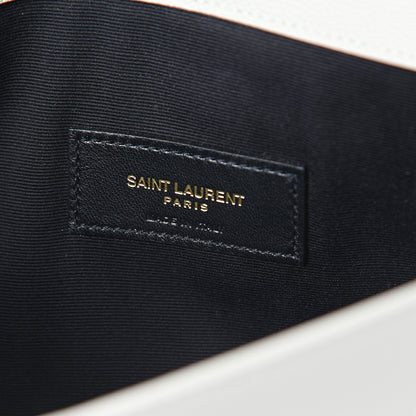 Saint Laurent Grain De Poudre Uptown Pouch Crema Soft 4 of 5