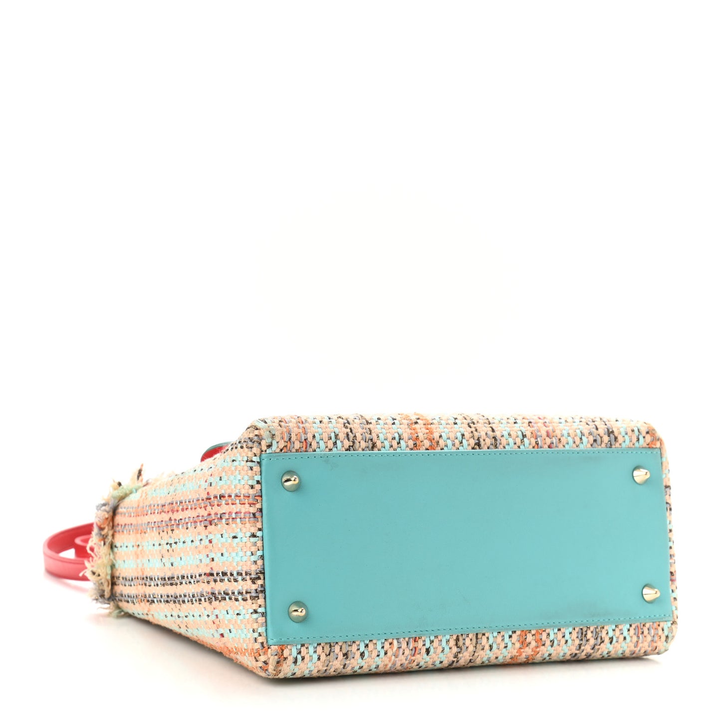 Tweed Heart Deco Medium Lady Dior Multicolor