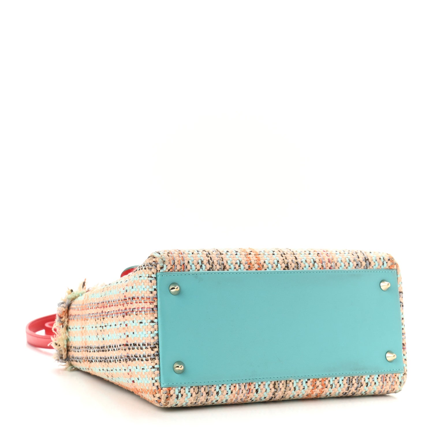 Christian Dior Tweed Heart Deco Medium Lady Dior Multicolor 3 of 9