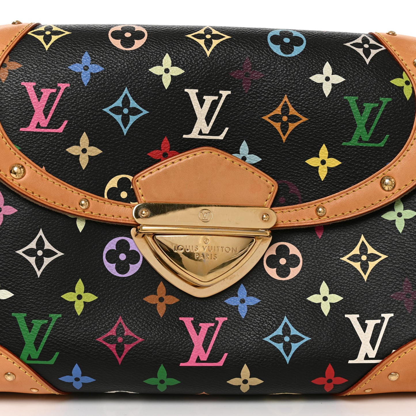 Monogram Multicolor Beverly MM Black