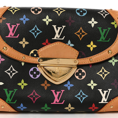 Louis Vuitton Monogram Multicolor Beverly MM Black 6 of 8