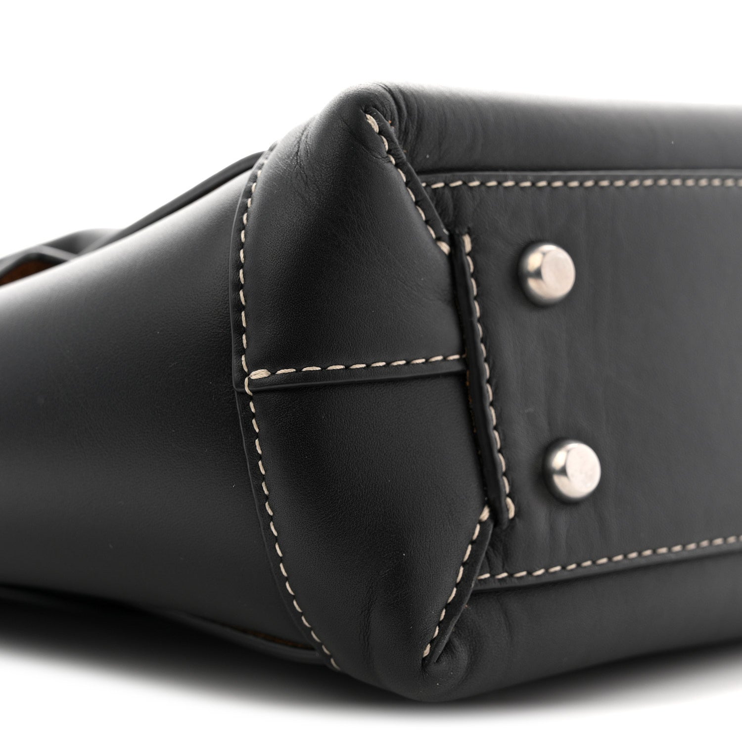Bottega Veneta French Calfskin Maxi Intrecciato Arco 33 Black 9 of 10