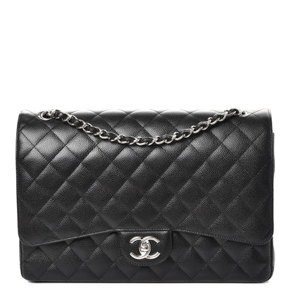 Chanel Caviar Quilted Maxi Double Flap Black 1 of 9