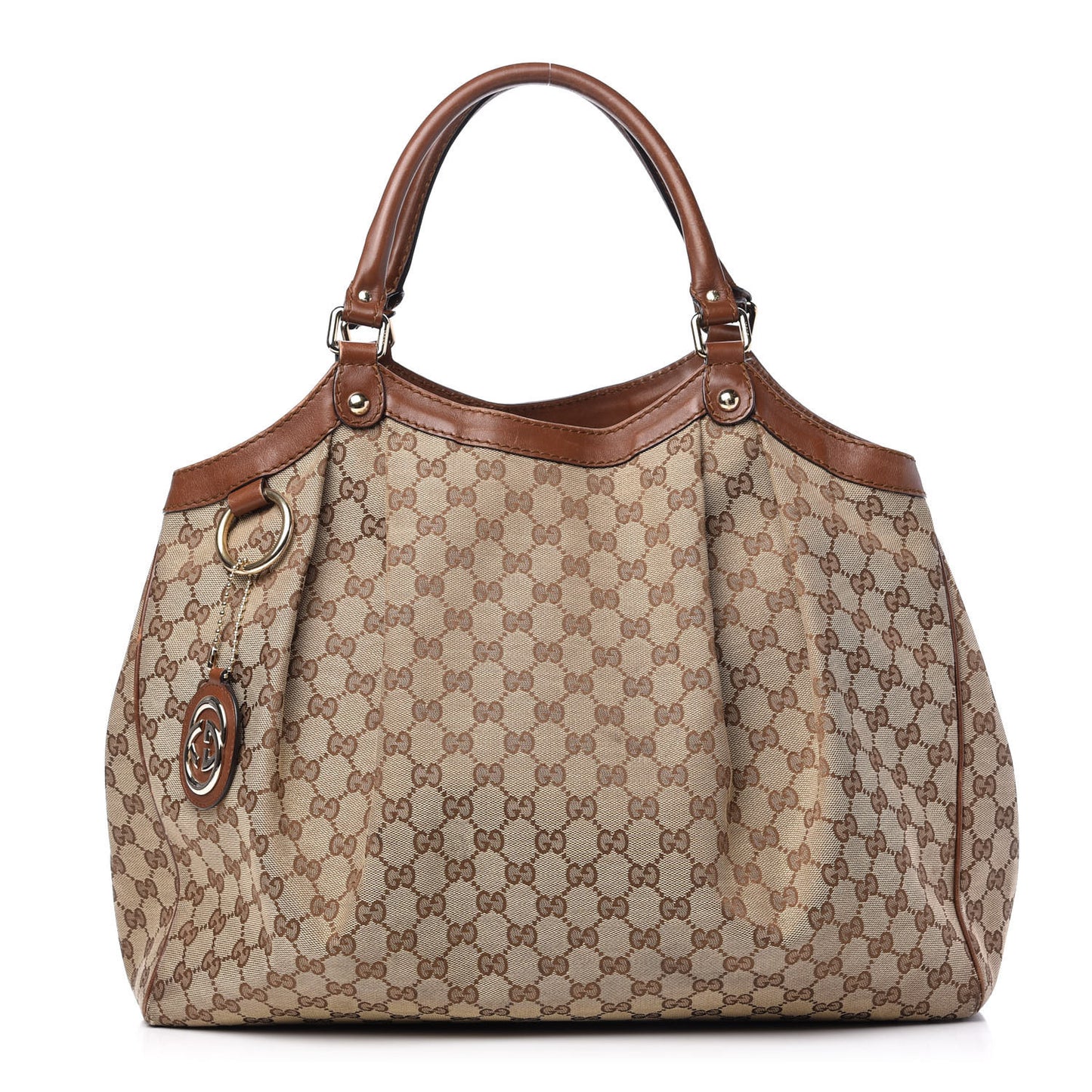 Monogram Large Sukey Tote Brown