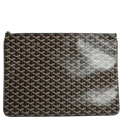 Goyard Goyardine Senat Pochette GM Black 1 of 8