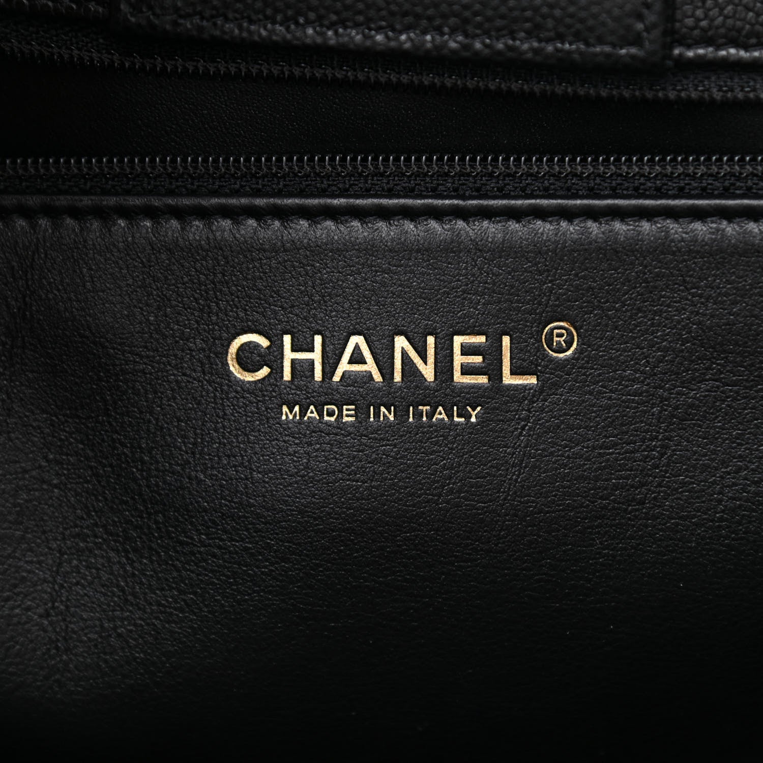 Chanel Caviar Quilted Large Shopping Tote Black 6 of 11
