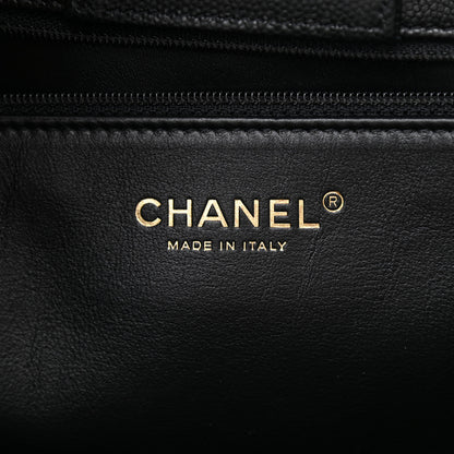 Chanel Caviar Quilted Large Shopping Tote Black 6 of 11
