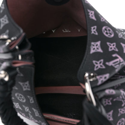 Louis Vuitton Mahina Carmel Hobo PM Black 5 of 8