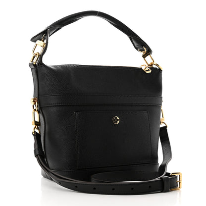 Louis Vuitton Grained Calfskin Cruiser PM Black 3 of 9