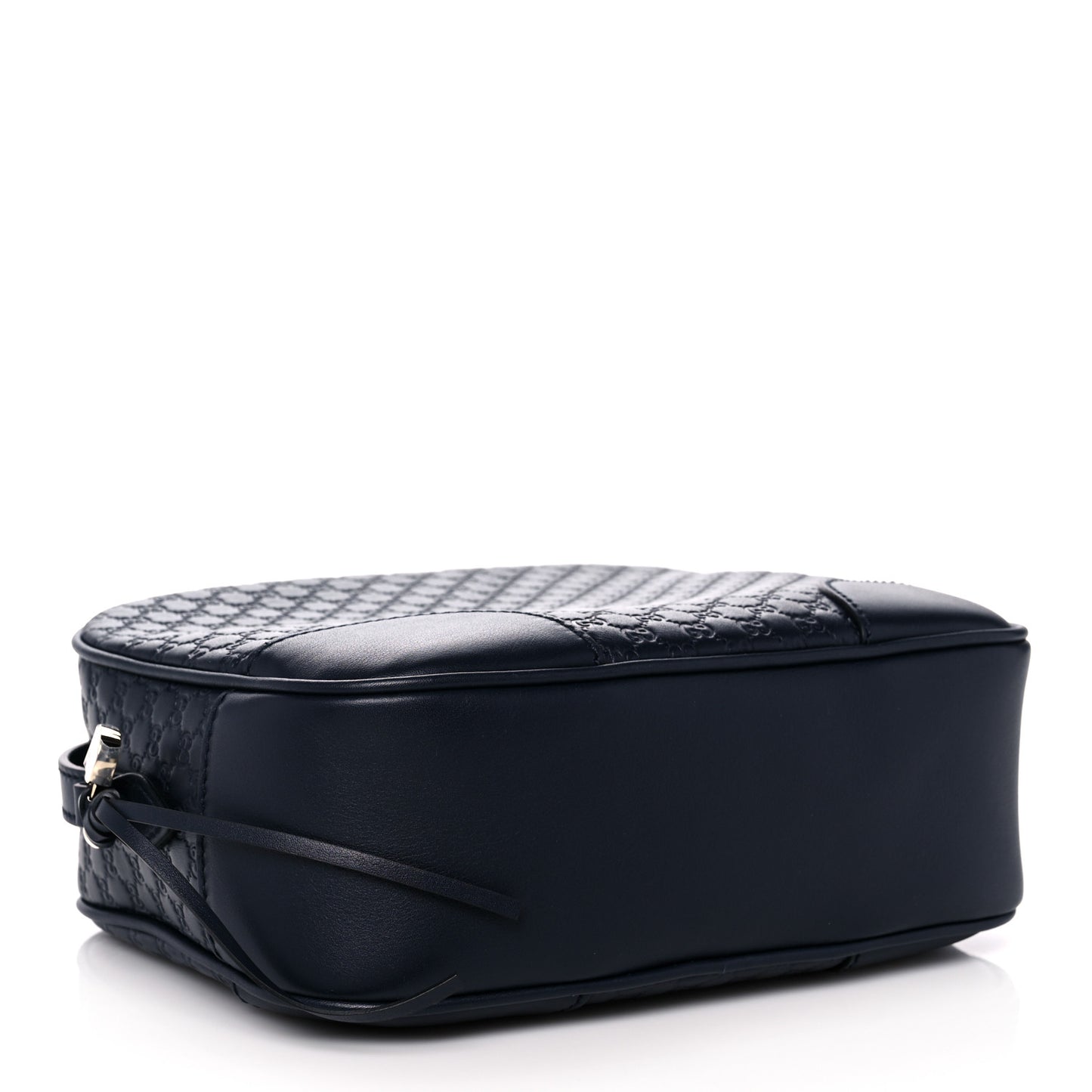 Soft Microguccissima Mini Bree Messenger Bag Blue