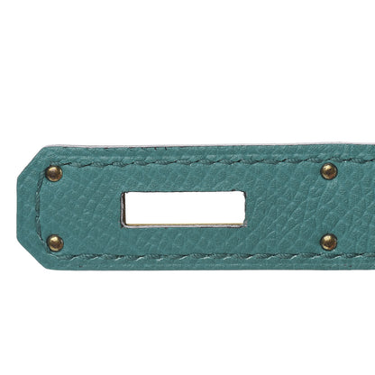Hermes Epsom Kelly Sellier 28 Bleu Paon 14 of 36