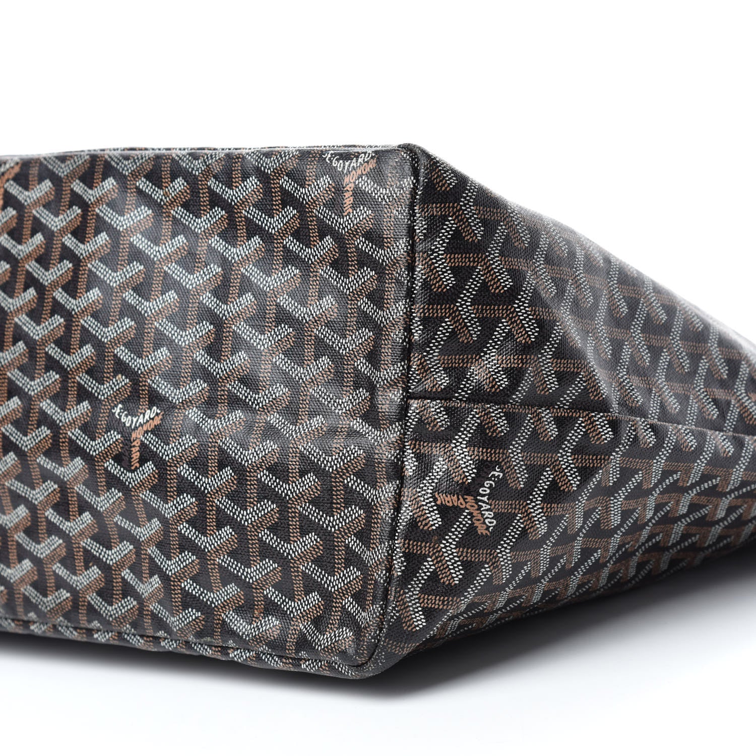 Goyard Goyardine Saint Louis GM Black Gold 7 of 10