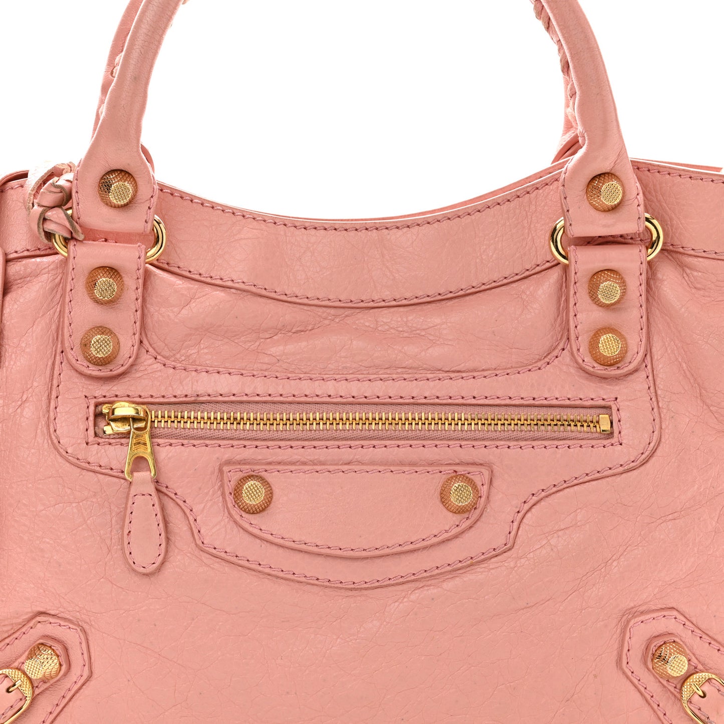 Agneau Giant 12 Gold Hardware Town Rose Peche