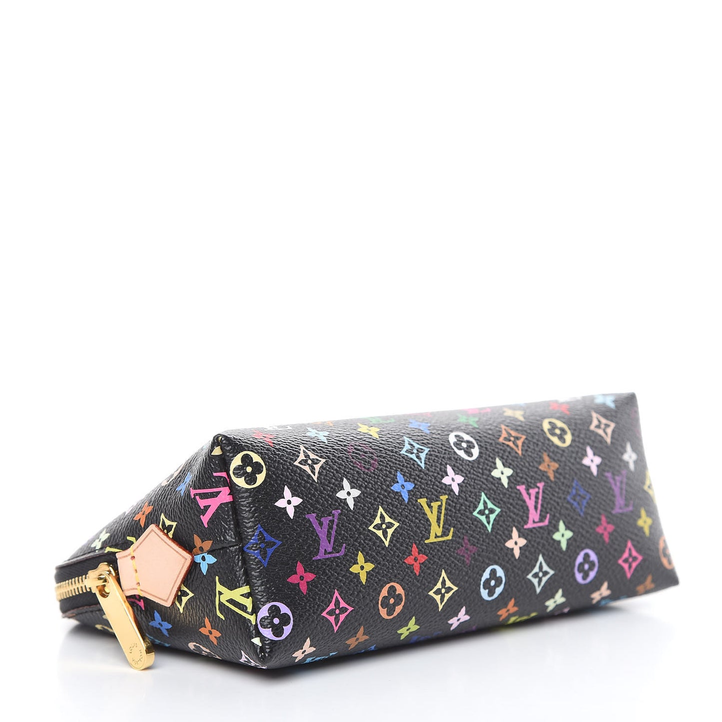 Monogram Multicolor Cosmetic Pouch Black Grenade