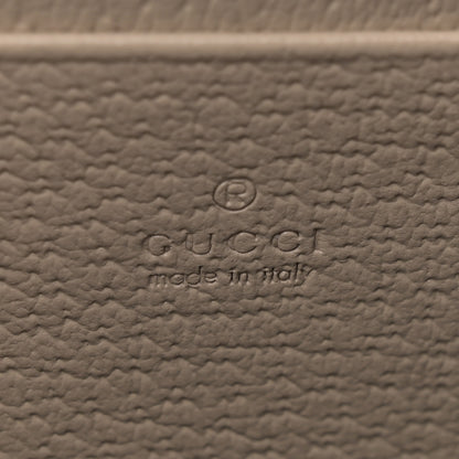 Gucci GG Supreme Monogram Textured Dollar Calfskin Mini Dionysus Chain Wallet Beige Mystic White Oatmeal 7 of 14