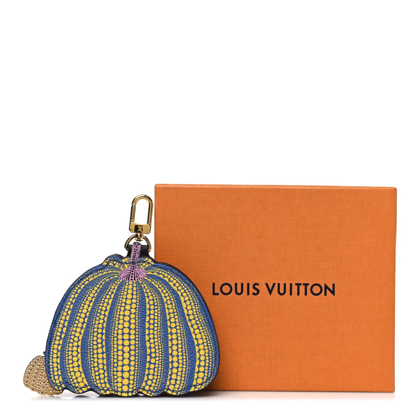 LV X YK Monogram Pumpkin Coin Purse