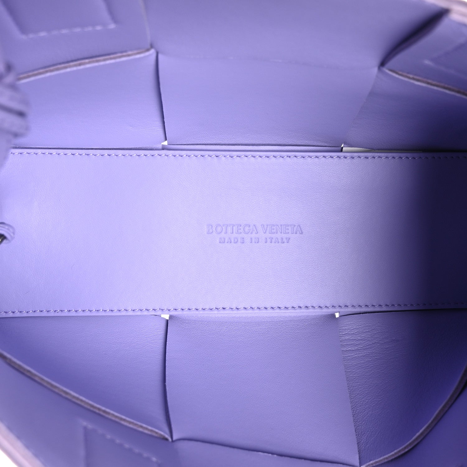 Bottega Veneta Nappa Maxi Intrecciato Mini Arco Tote Wisteria 7 of 10