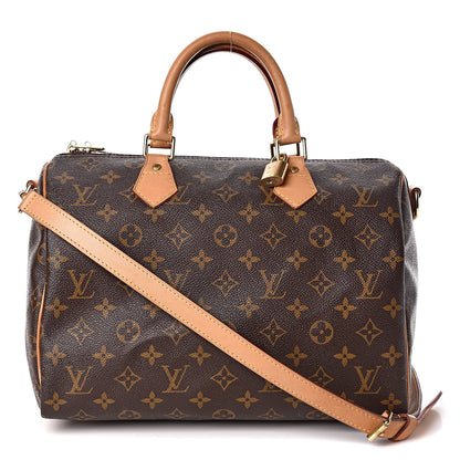 Louis Vuitton Monogram Speedy Bandouliere 30 1 of 13