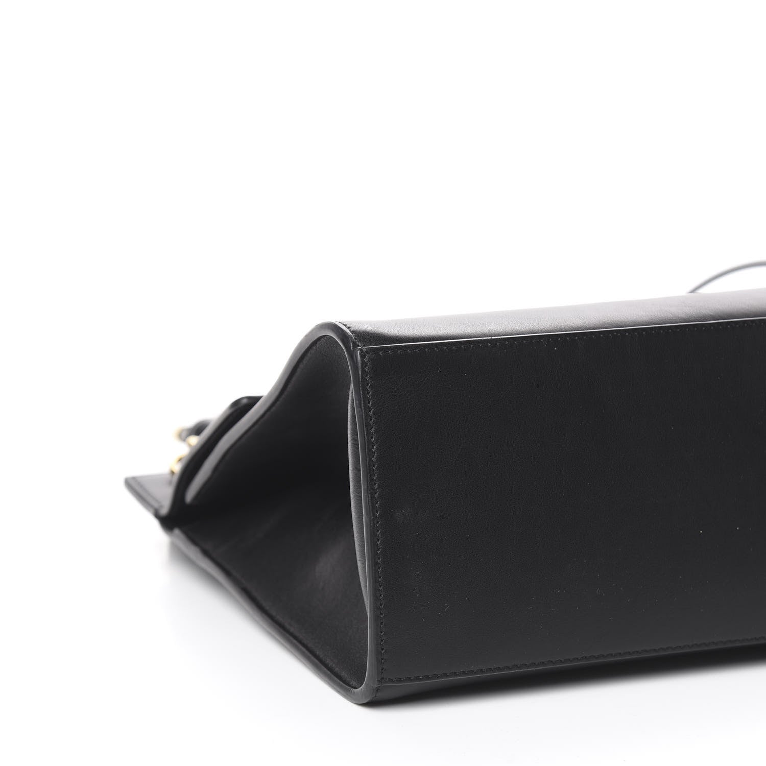 Givenchy Calfskin Large Whip Top Handle Shoulder Bag Black 11 of 13