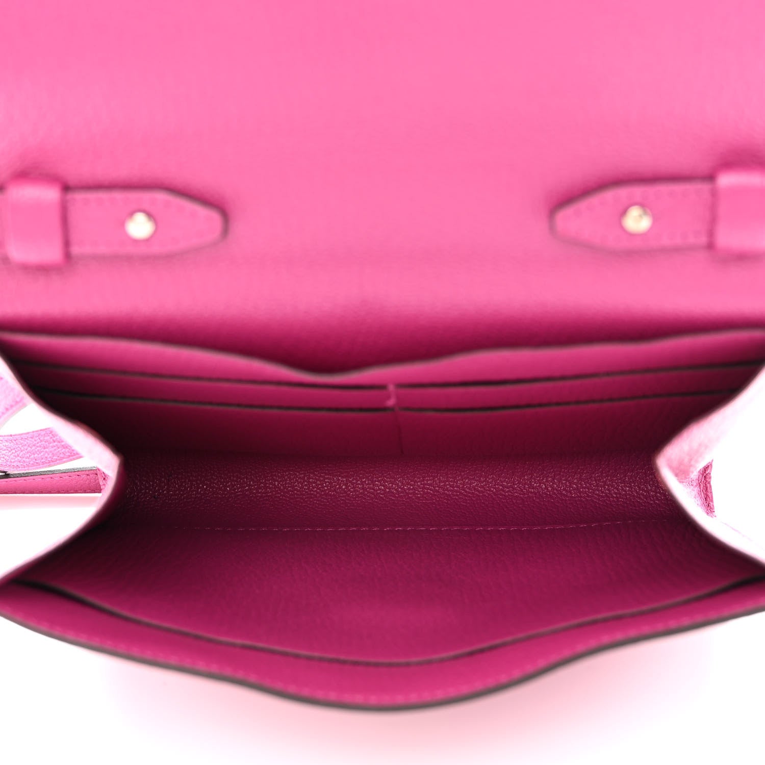 Hermes Chevre Mysore Clic 16 Wallet Rose Poupre 5 of 12