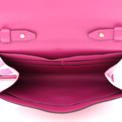 Hermes Chevre Mysore Clic 16 Wallet Rose Poupre 5 of 12