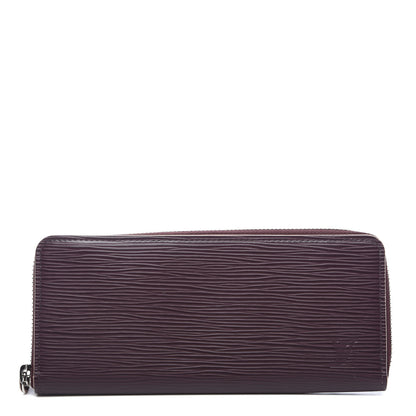 Louis Vuitton Epi Clemence Wallet Prune 1 of 6