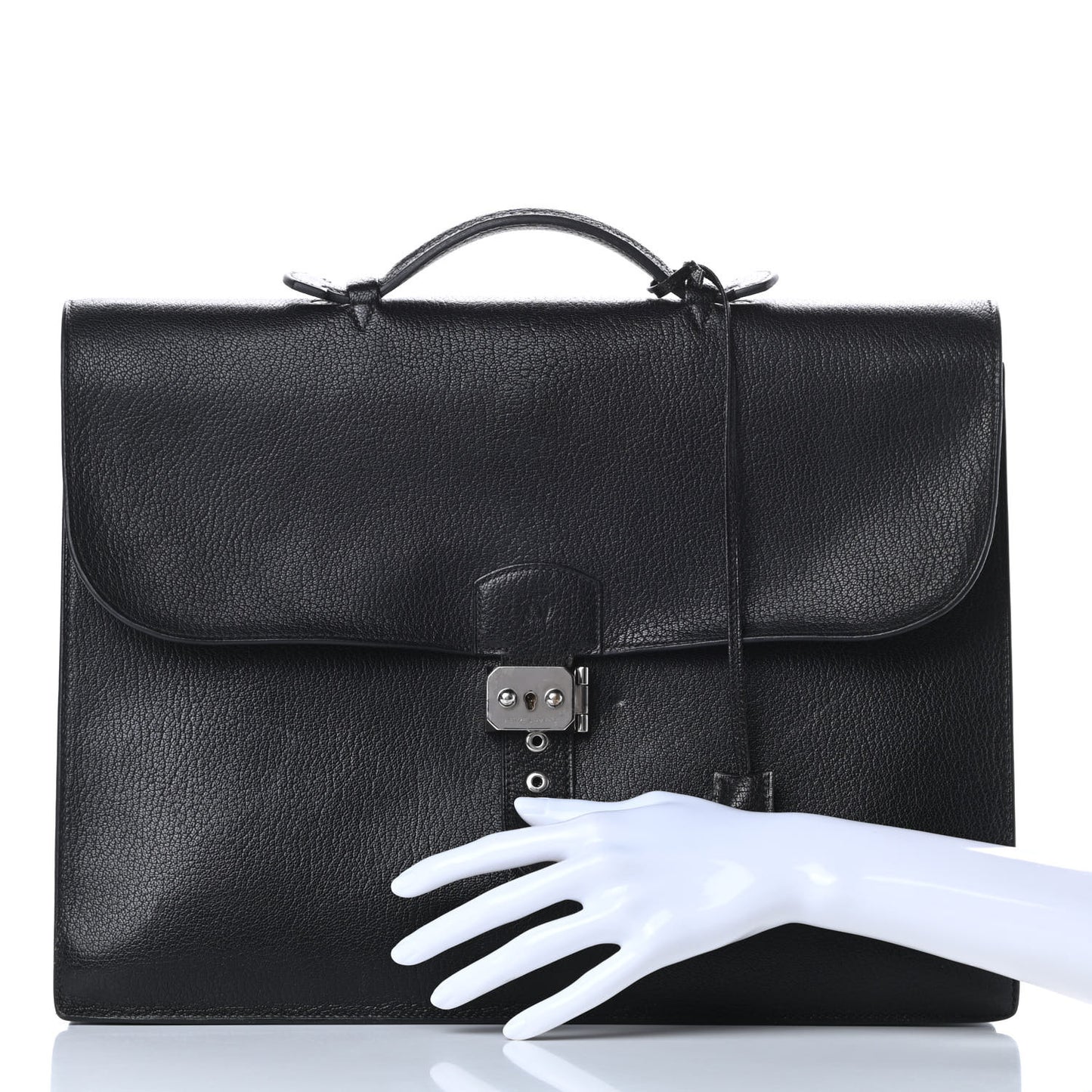 Chevre Mysore Sac a Depeche 38 Briefcase Black