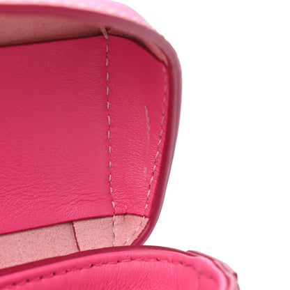 MCM Calfskin Ottomar Monogram Soft Berlin Belt Bag Pink 10 of 10