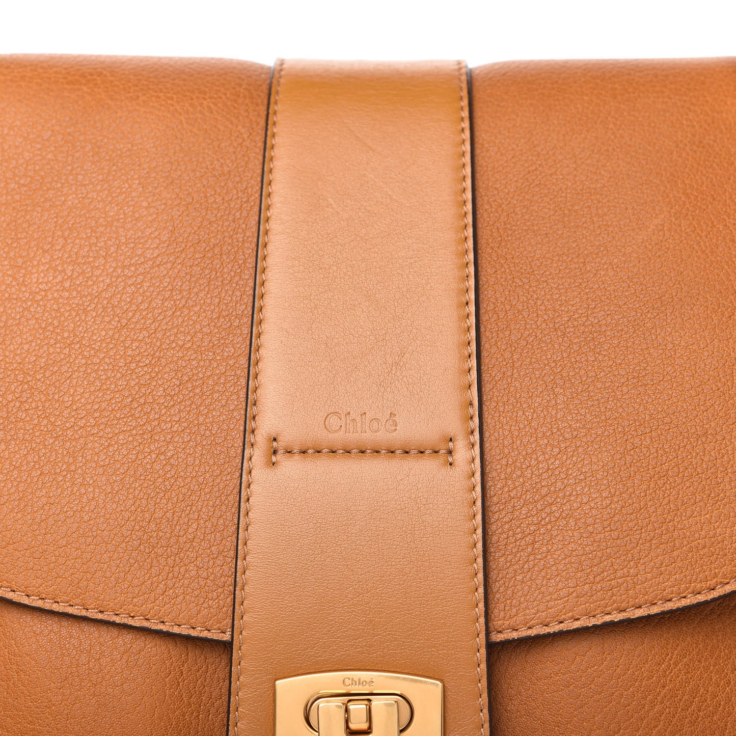 Grained Lambskin Medium Lexa Shoulder Bag Mustard Brown