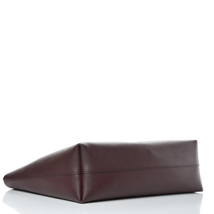 Saint Laurent Calfskin Large Shopping Tote Bordeaux 5 of 10