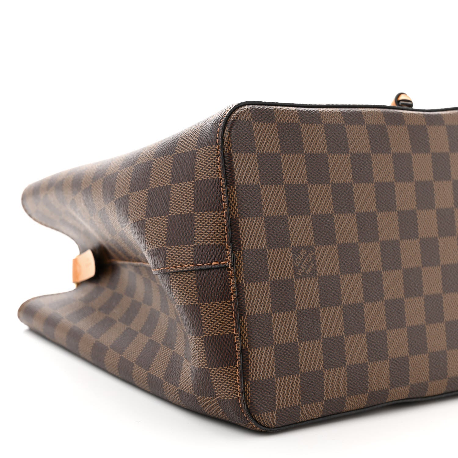 Louis Vuitton Damier Ebene Neonoe MM Safran 9 of 11